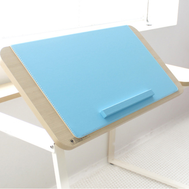 각도조절책상 마그넷보드+자석바 데스크패드 세트, 핑크