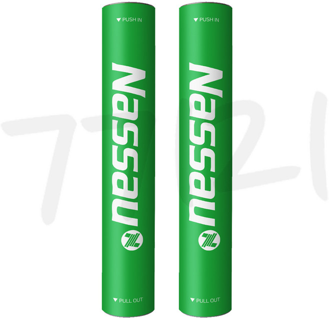 낫소 3in1 셔틀콕 NSC-701 NSC-703 NSC-706 배드민턴 3단부 결합 코르크 특수접착, 2세트, 12개입, White