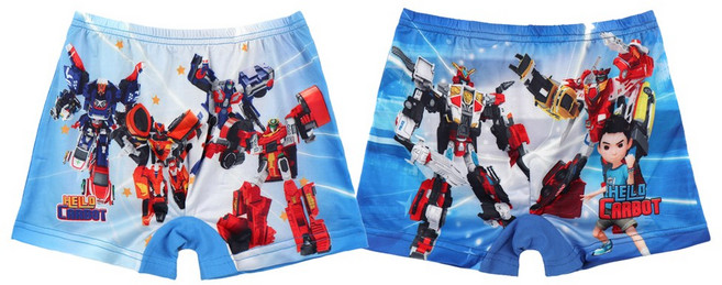 아동속옷 남아 헬로카봇드로즈2매_로우/하이