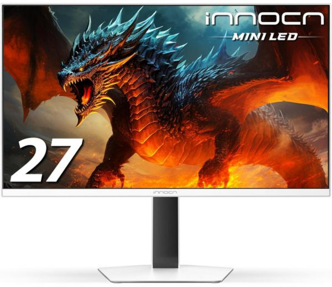이노센 24.5인치 게이밍 모니터 1440P 240Hz QHD 2K PC 데스크탑 화면 빠른 IPS HDMI 2.1 디스플레이 디스플레이포트 내장 스피커 25G2S, 27 Inch, 1440p 320hz/Mini LED