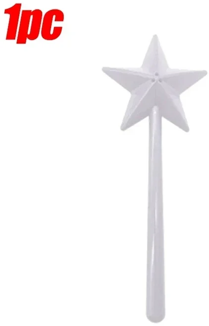 별모양 소금 후추 셰이커 리필 가능 마법의 지팡이 향신료 디펜서 조미료 세트 주방 및 다이닝 바베큐 용품, 06 white-1pc