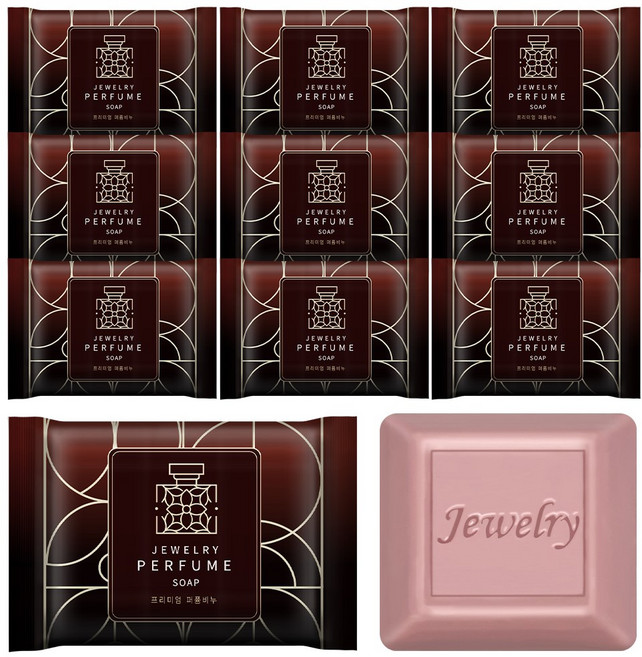 데일드 퍼퓸비누 10개, 10개입, 800g