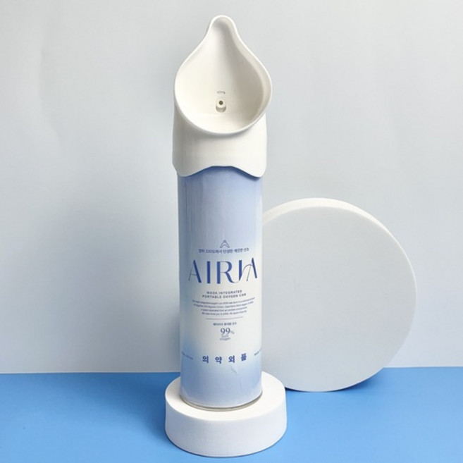 [5.9L 고농도] 에어리아 휴대용 산소캔 655ml 12set