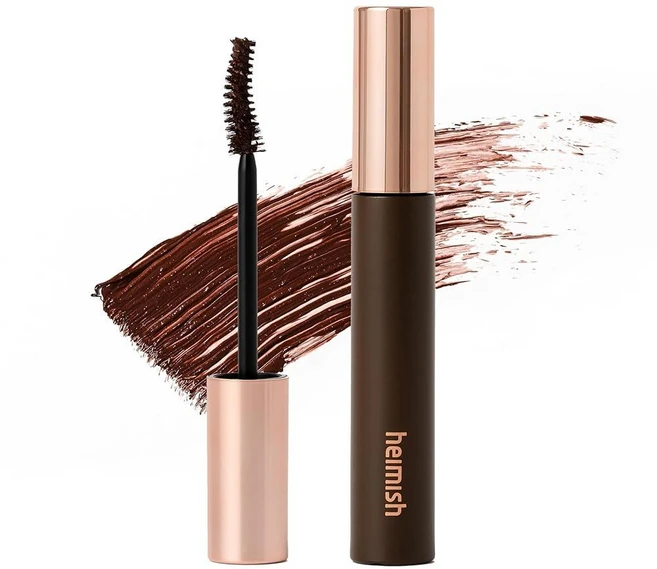 HEIMISH Dailism Smudge Stop 마스카라 9g0.32온스 - 컬링 연장 오래 지속 방수 얼룩 방지 뭉침 척 가능한 클렌징 한국 블랙 [호환], 브라운 - 쿠팡