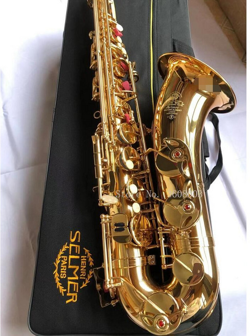 셀머 MARK VI 테너 색소폰 Bb 사크소폰 브라스 음악기 케이스 포함, 1개, G