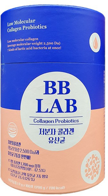 BB LAB 비비랩 저분자 콜라겐 유산균 2g x 100입, 200g, 1개
