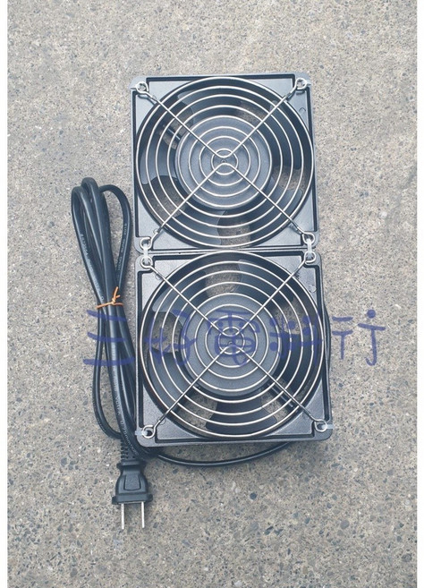 三好電料 散熱窗戶排風扇 浴室/工作機台適用 4吋2連 無鐵板-精簡版（可超取）, 4吋2連  無鐵板-精簡版（可超取）,110v.送護網.電源線
