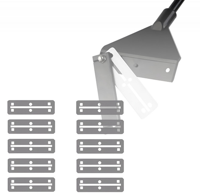 어항 스크래퍼 수족관 유리 벽면 이끼 물때 제거 수조 청소 리필 칼날 10P, 스크래퍼 리필날, 1개