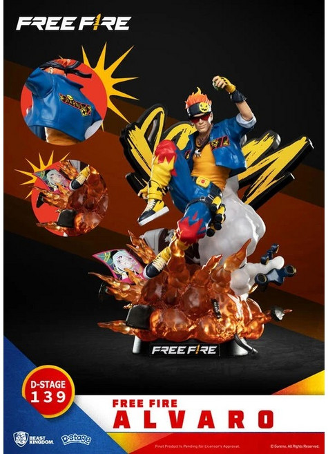 野獸國 夢-精選 DS-139 Free Fire 艾瓦諾 公仔, 1個