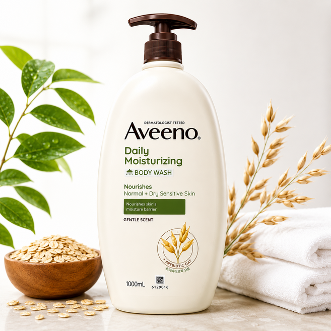 아비노 데일리 모이스춰라이징 바디워시, 1L, 1개