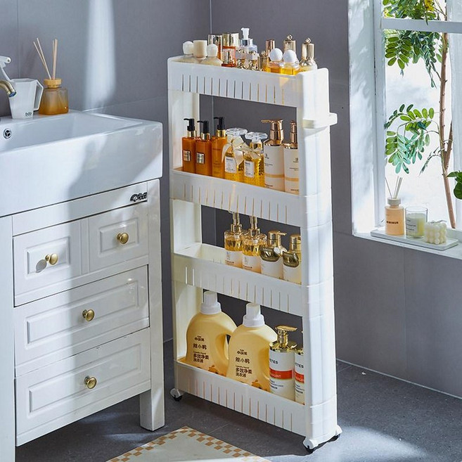 냉장고 틈새수납장 수납장 팬트리장 욕실 다용도 빌트인, 54 12.5cm 98 긴 4 2 1 낮은