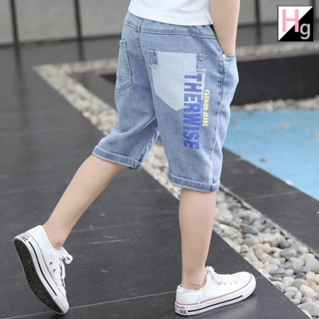 헬로가든 아더와이즈 청 반바지(S)