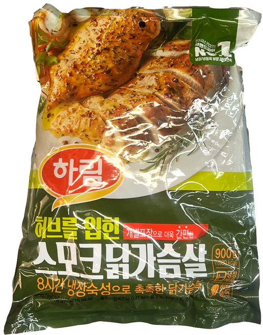 코스트코 하림 허브를 입힌 닭가슴살 900G, 1개