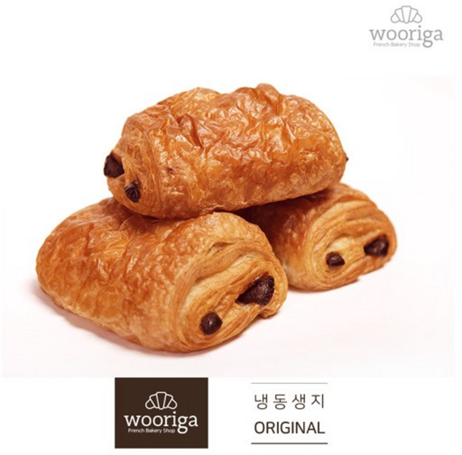 프랑스 브리도 뺑오쇼콜라 75gx8개 냉동생지 냉동빵, 프랑스 프리미엄 뺑오쇼콜라 75g×8개, 상세설명 참조