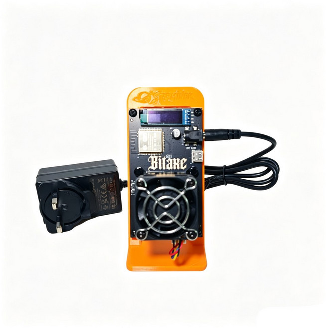 2026 최신 Bitaxe Gamma 601 암호화폐 채굴기 2th 25W 소스 비트코인 전원 공급 장치 포함 Solo Miner, UK plug 1