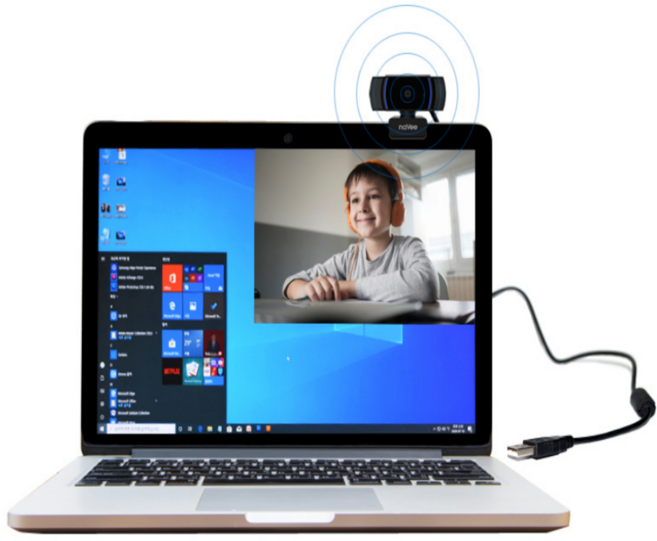 컴퓨터 카메라 브로드캠 노트북 화상 웹캠 브이로그 유투브 인방용브로드캠, 상세페이지 참조, 상세페이지 참조