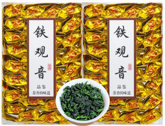 중국 복건성 안계 철관음차, 1개, 64개입, 1kg