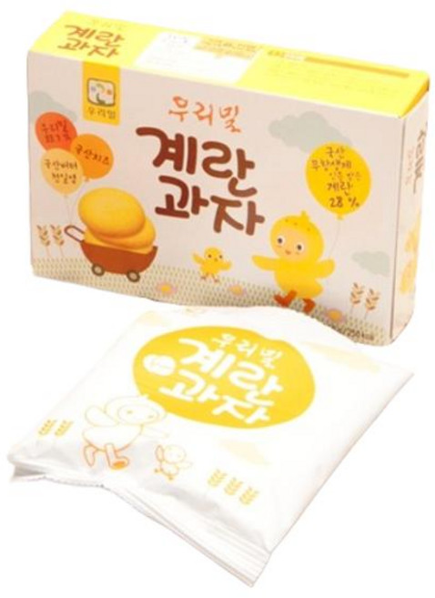 우리밀 사무실간식 탕비실 어린이집 영양간식 주전부리 군것질 우리밀 계란과자 단맛을 줄인 착한과자 50g, 1개