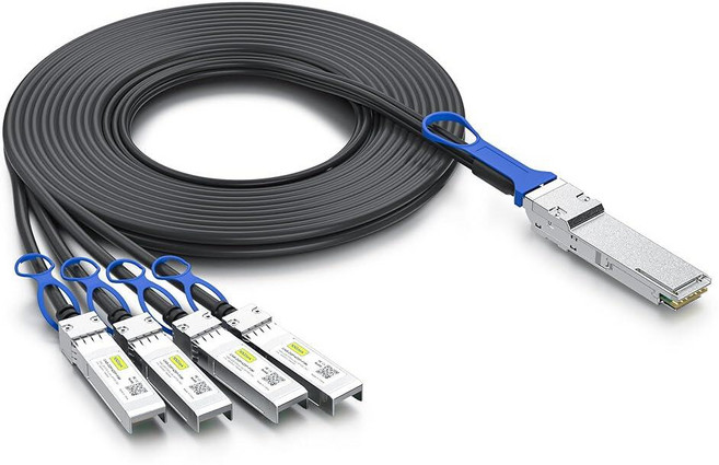 10Gtek 100G QSFP28 to 4X 25G SFP28 브레이크아웃 DAC 패시브 다이렉트 어태치먼트 구리 트위낵스 케이블 시스코 QSFP-4SFP25G-CU1.5M, 0.5m, 100G Q-4S, X1, 100G Q28-4S