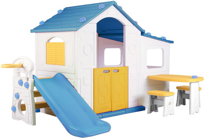 [토이모나크] 토모 빅하우스와 3가지 놀이/플레이하우스/유아놀이집, 1개