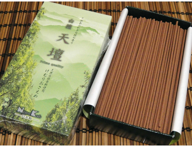日本香堂 Nippon Kodo 天壇 系列 白檀 少煙線香