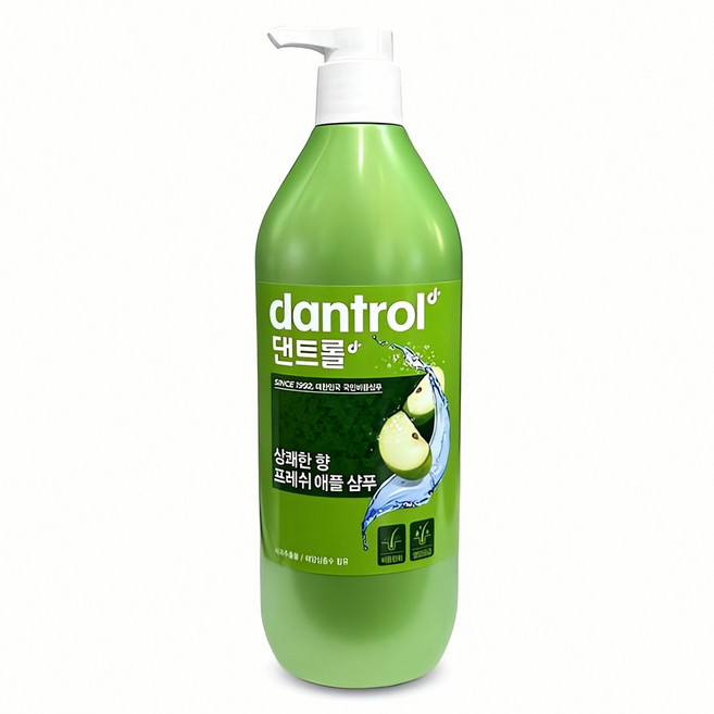 댄트롤 프레쉬 비듬 샴푸 컨디셔너 820ml 수세미 스칼프 클렌징 헤어 토닉 두피 관리, 본상품