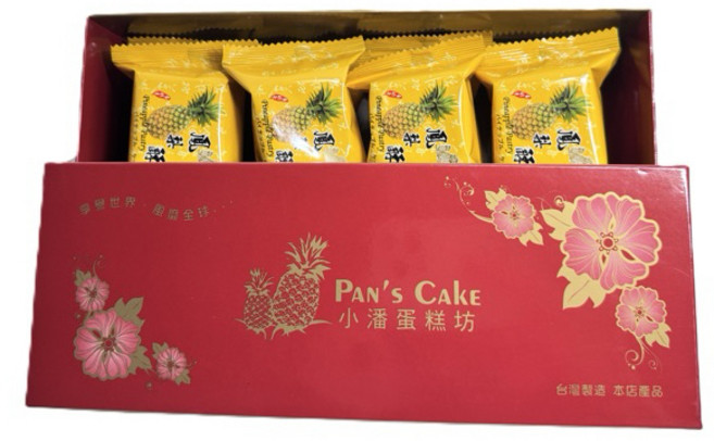 小潘蛋糕坊 鳳梨酥, 1個, 精裝鳳梨酥12入