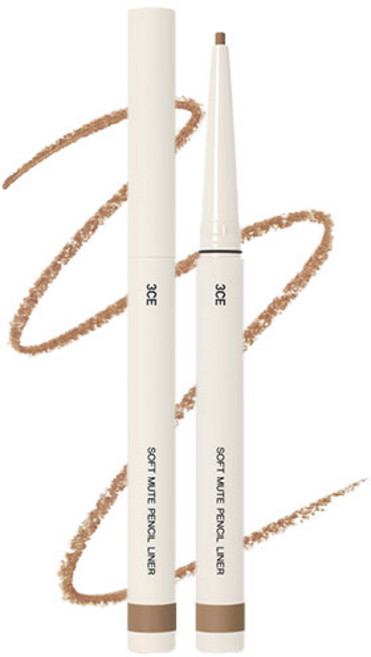 3CE 소프트 뮤트 펜슬 라이너, HAZELBROWN, 1개