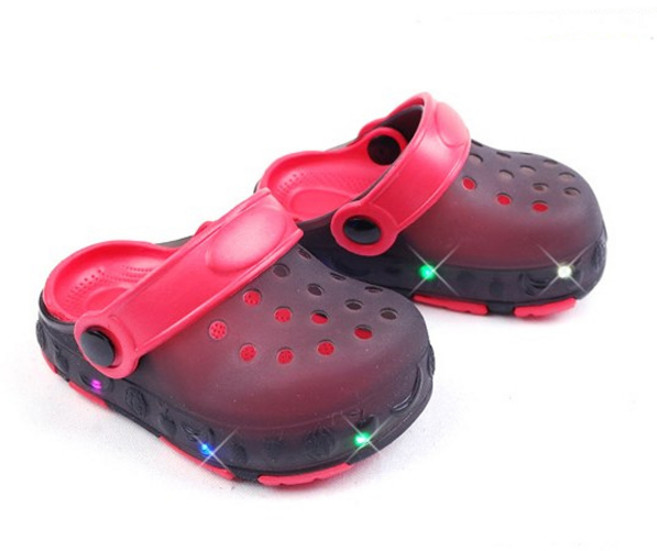 풋풋 에어로 라이팅 EVA 샌들 슬리퍼 LED