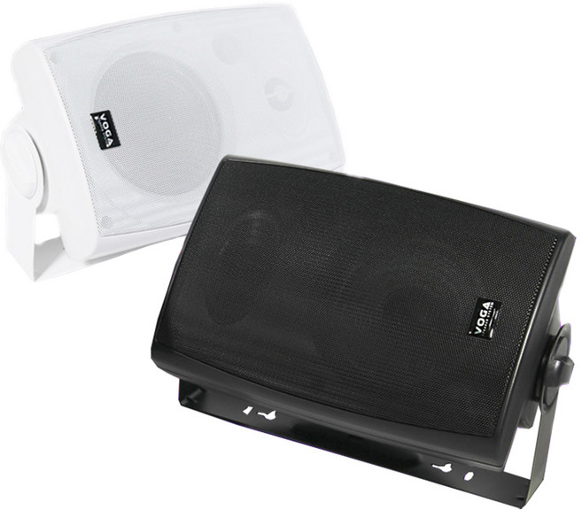 VS-505 스피커 5.25인치 패션스피커 카페 커피숍 매장용 인테리어스피커 1조2개, 블랙