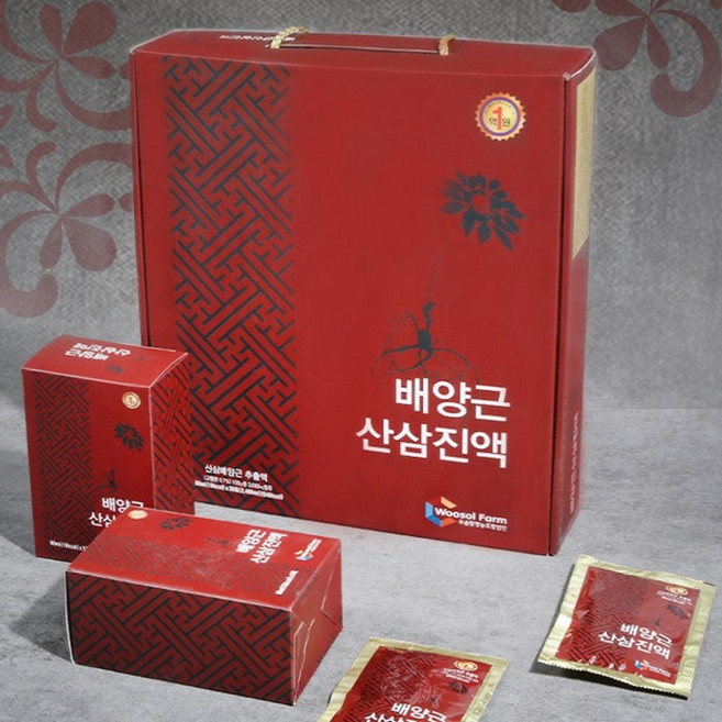 배양근 산삼진액 80ml 30포, 30개