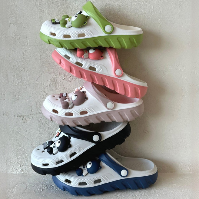 무명 구름 슬리퍼 푹신한 EVA 샌들 무중력 방수 미끄럼방지