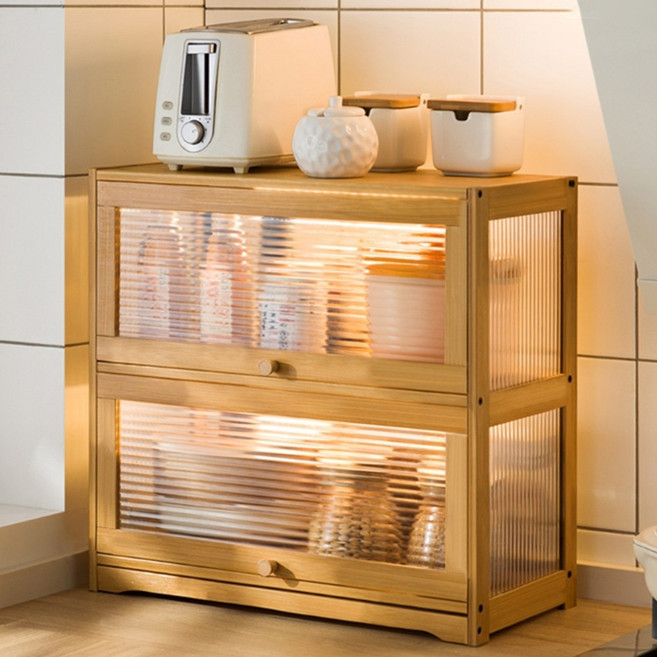 주방위선반 수납함 서랍장 양념통 보관 아일랜드식탁보관