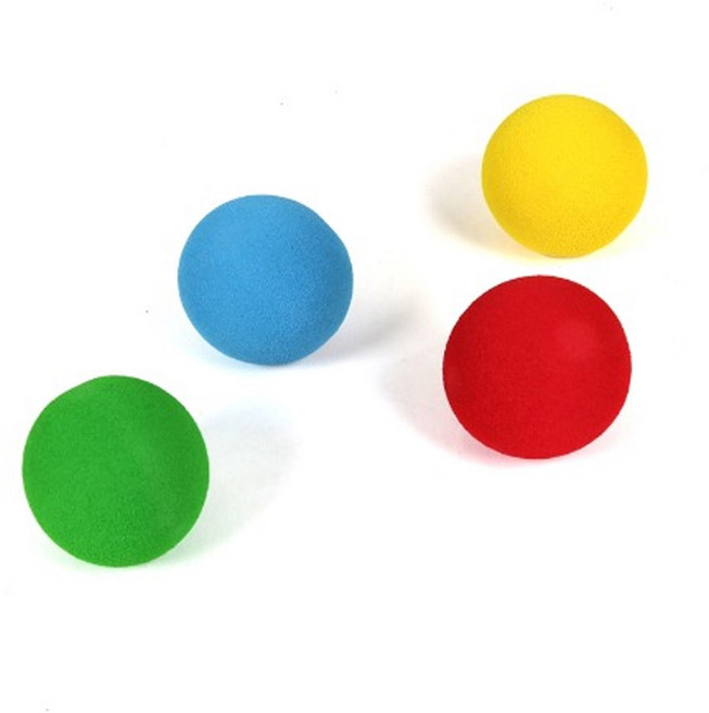 키드짐 안전 야구공/하키볼/트윈볼 4개세트