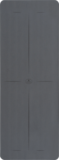 몬틀랜드 천연고무 요가매트 인테리어매트 홈트, 1개, 스톤그레이