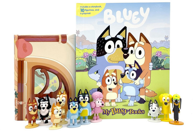 My Busy Book: BBC Bluey 비지북 블루이, Phidal