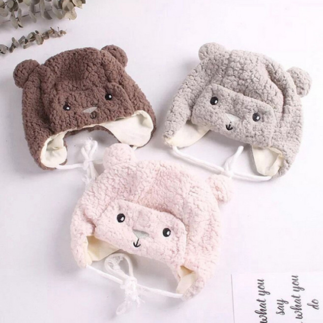 [앙디] 파일럿모자 구디 (J072)_(털모자 겨울모자 아동모자 귀달이모자 비니모자 남아모자 여아모자 유아모자 아기모자)