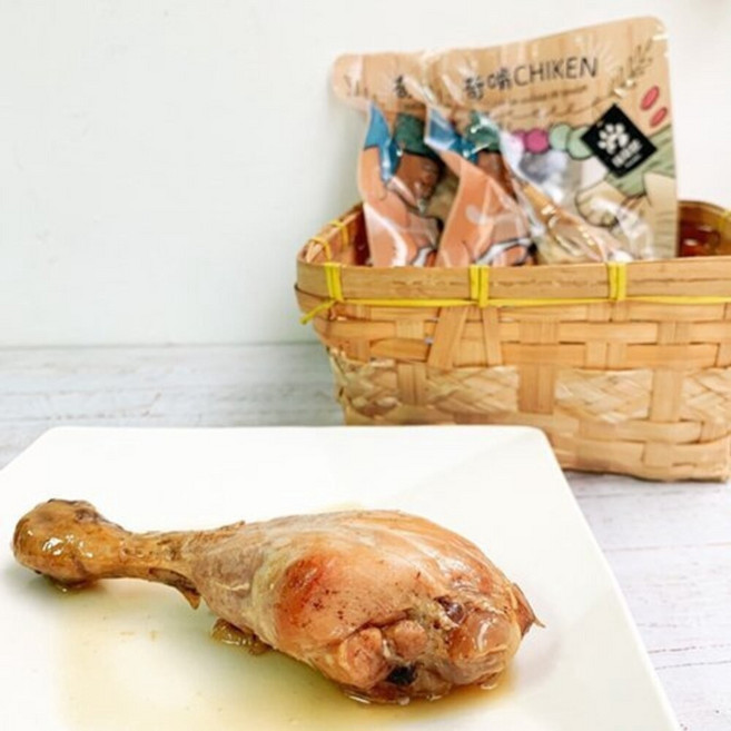 CHIKEN 奇啃 化骨嫩雞腿 法式鮮嫩雞腿 70g 犬貓可食用 原汁原味, 原味, 1個