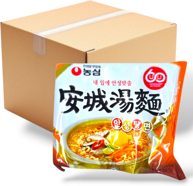 농심 안성탕면 125g, 30개
