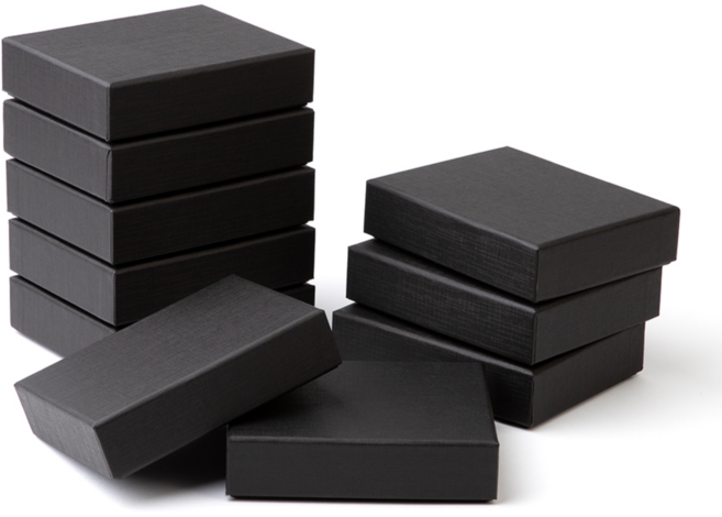 부자재세상 선물상자 고급 선물 포장 박스 싸바리 케이스, 10개, 블랙