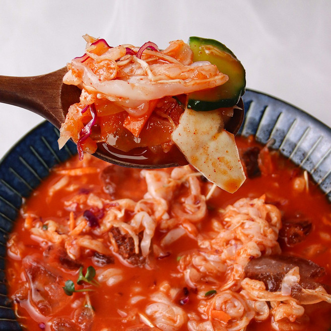 통영 한치물회 세트 밀키트 한치몸통 물회육수 야채포함 풀세트, 1