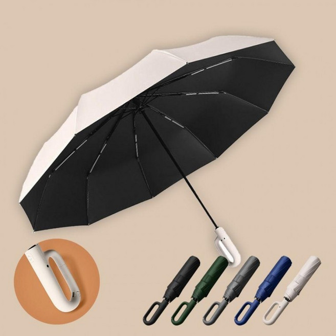 접이식 휴대용 자외선차단 자동 우산 3단 장마철 대형 여행용 튼튼한