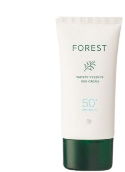포레스트 비건 워터리 에센스 수분 선크림(SPF50+) 80ml 1개
