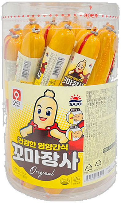 사조오양 꼬마장사 소시지 65g X 20개 1통