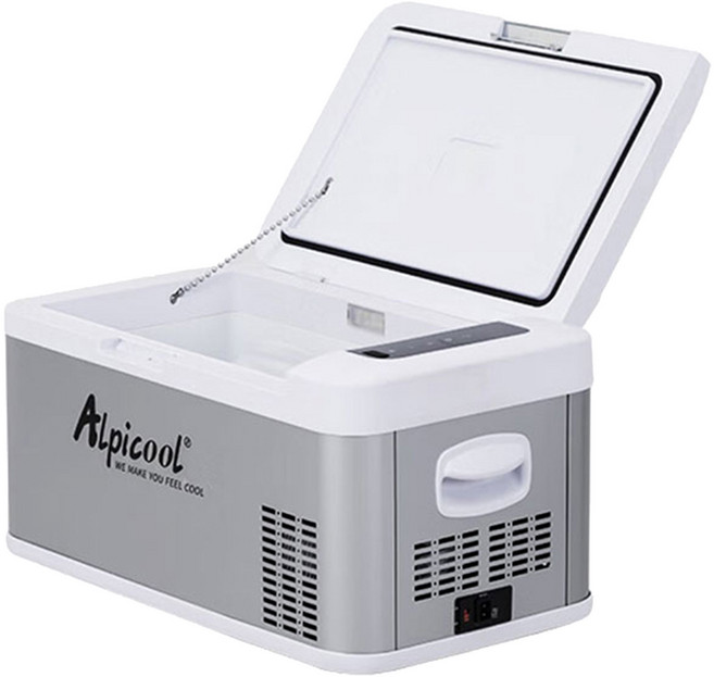 알피쿨 MK 시리즈 다용도 차량용 냉장고, 화이트, 18L