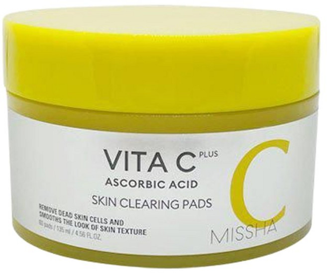 미샤 비타씨플러스 청결 패드 135ml, 1개