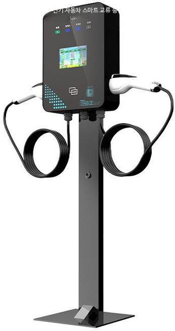 전기차 충전기 가정용 상업용 16A EV 이동형 전기차충전기, 1개, 380V 걸이형 11KW 듀얼 터치 코드