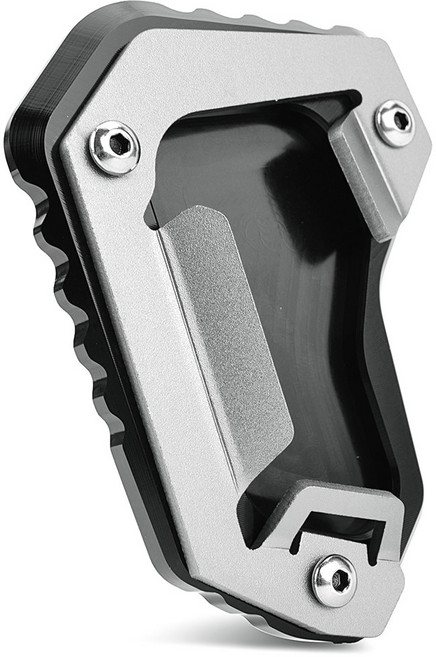 오토바이 킥스탠드 사이드 스탠드 플레이트 타입 V13 2012 익스플로러 타이거 트라이엄프 킥 확대기 1200 패드, 그레이