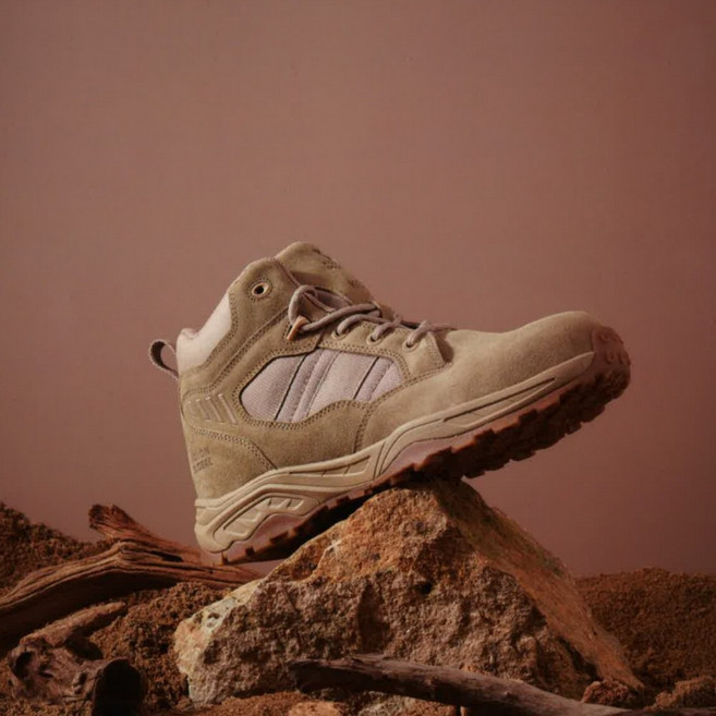 와이드토탭 경량형 산업현장 아웃도어 코오롱 사막화 KS-614 안전화