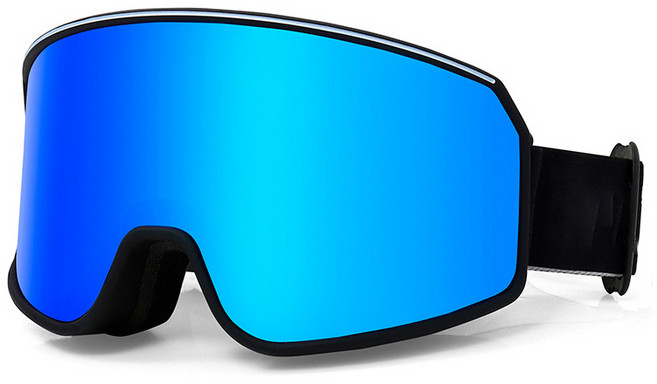 스테즈 REVO 스노우보드 고글 스키고글 방풍고글, 1개, 스카이 블루